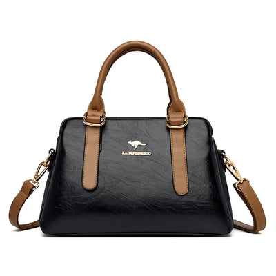MARIA | BURGUNDY HANDBAG