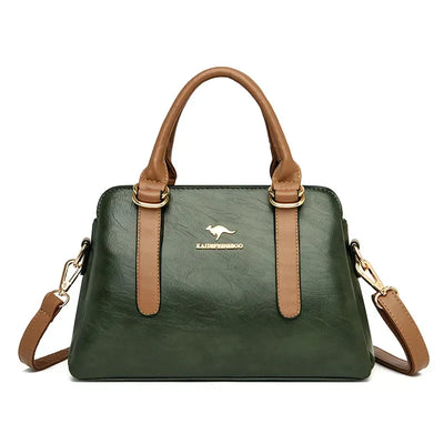 MARIA | BURGUNDY HANDBAG