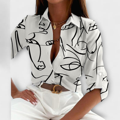Baily-Blouse with Classic Collar